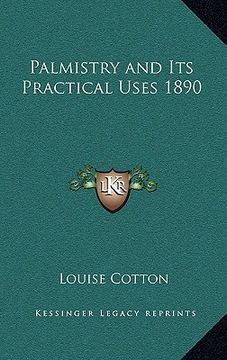 portada palmistry and its practical uses 1890 (en Inglés)