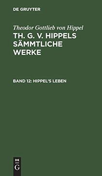 portada Hippel's Leben (German Edition) [Hardcover ] (in German)