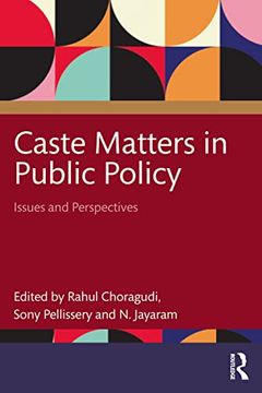 portada Caste Matters in Public Policy: Issues and Perspectives (in English)