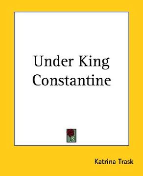 portada under king constantine (en Inglés)