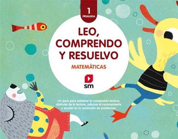 portada Matemáticas: Leo Comprendo Y Resuelvo. 1 Primaria. Pack