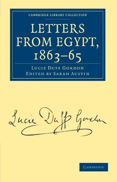 portada Letters From Egypt, 1863-65 (Cambridge Library Collection - Travel, Middle East and Asia Minor) (in English)