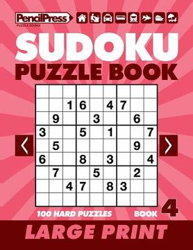 portada Sudoku Puzzle Book 4 (Large Print) (en Inglés)