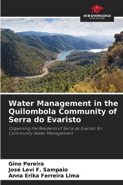 portada Water Management in the Quilombola Community of Serra do Evaristo (en Inglés)