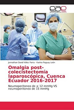 portada Omalgia Post-Colecistectomía Laparoscópica, Cuenca Ecuador 2016-2017