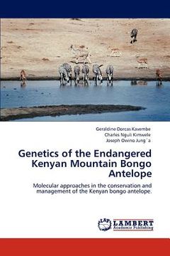 portada genetics of the endangered kenyan mountain bongo antelope (en Inglés)