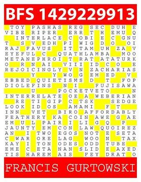 portada Bfs 1429229913: A BFS Puzzle (en Inglés)