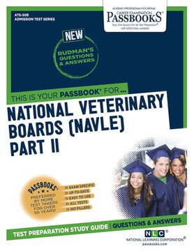 portada National Veterinary Boards (Nbe) (Nvb) Part II - Pharmacology, Therapeutics, Parasitology, Hygiene (Ats-50b): Passbooks Study Guide (en Inglés)