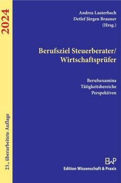portada Berufsziel Steuerberater/Wirtschaftsprüfer 2024. (en Alemán)