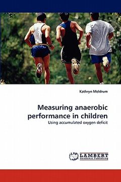portada measuring anaerobic performance in children (en Inglés)