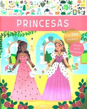 portada Libro de stickers. Princesas