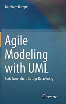 portada Agile Modeling With Uml: Code Generation, Testing, Refactoring (en Inglés)