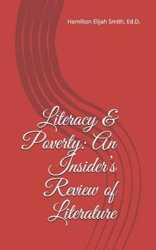 portada Literacy & Poverty: An Insider (en Inglés)