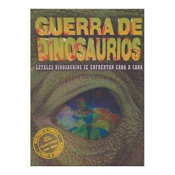 portada Guerra de Dinosaurios (in Spanish)