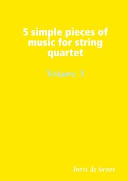 portada 5 Simple Pieces of Music for String Quartet Volume 3