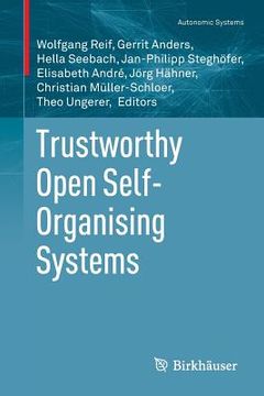 portada Trustworthy Open Self-Organising Systems (en Inglés)