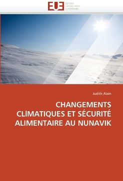 portada Changements Cllmatiques Et Securite Alimentaire Au Nunavik