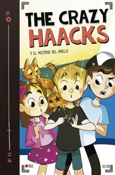 portada The Crazy Haacks y el misterio del anillo (Serie The Crazy Haacks 2) (in Spanish)