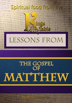 portada Lessons from the Gospel of Matthew