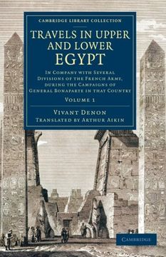 portada Travels in Upper and Lower Egypt - Volume 1 (Cambridge Library Collection - Egyptology) (en Inglés)