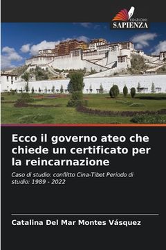 portada Ecco il governo ateo che chiede un certificato per la reincarnazione (in Italian)