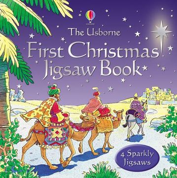 portada Usborne First Christmas Jigsaw Book