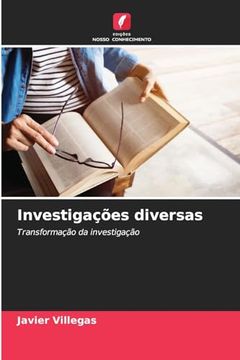 portada Investigações Diversas (in Portuguese)