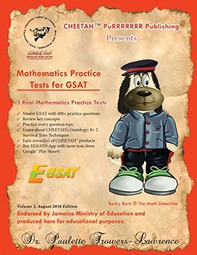 portada Mathematics Practice Tests for Gsat: 5 Real Practice Gsat Tests