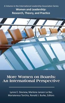portada More Women on Boards: An International Perspective (hc) (in English)
