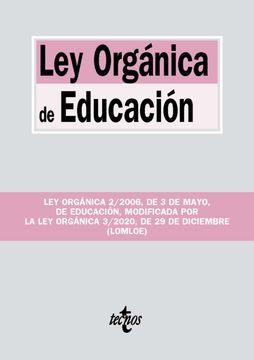 portada Ley Orgánica de Educación: Ley Orgánica 2 (in Spanish)