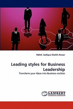portada leading styles for business leadership (en Inglés)
