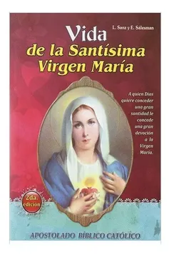 portada Vida De La Santísima Virgen María