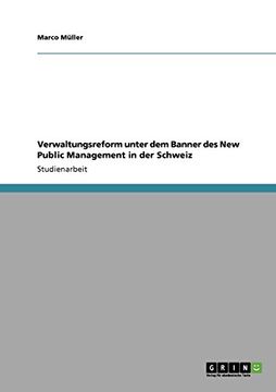 portada Verwaltungsreform unter dem Banner des New Public Management in der Schweiz (German Edition)