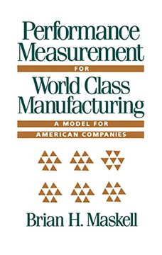 portada Performance Measurement for World Class Manufacturing: A Model for American Companies (en Inglés)