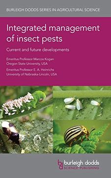 portada Integrated Management of Insect Pests: Current and Future Developments (Burleigh Dodds Series in Agricultural Science) (in English)