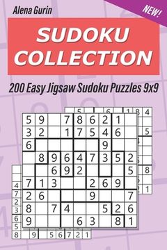 portada Sudoku Collection: 200 Easy Jigsaw Sudoku Puzzles 9x9 (en Inglés)