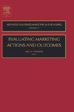 portada evaluating marketing actions and outcomes (en Inglés)
