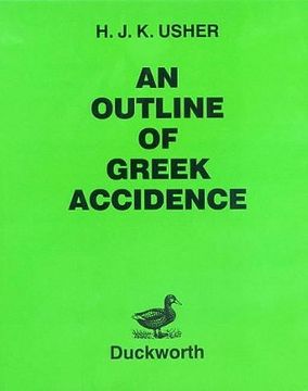 portada outline of greek accidence (en Inglés)