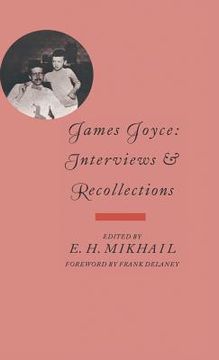 portada James Joyce: Interviews and Recollections (in English)