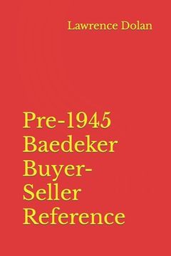 portada Pre-1945 Baedeker Travel Guide Buyer-Seller Reference (in English)