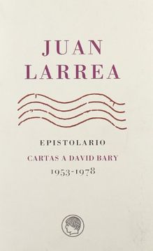 portada Epistolario: Cartas a David Bary, 1953-1978 (in Spanish)