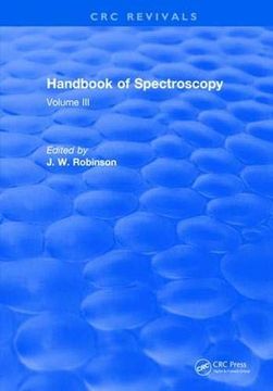 portada Handbook of Spectroscopy: Volume III (en Inglés)
