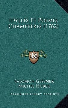 portada Idylles Et Poemes Champetres (1762) (en Inglés)