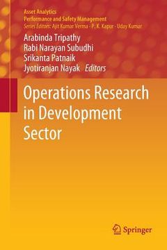 portada Operations Research in Development Sector (en Inglés)