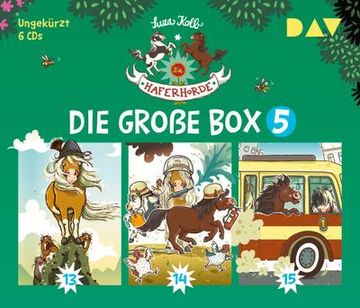portada Die Haferhorde - die Große box 5 (Teil 13-15): Ungekürzte Lesungen mit Bürger Lars Dietrich (in German)
