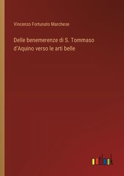 portada Delle benemerenze di S. Tommaso d'Aquino verso le arti belle (en Italiano)