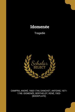 portada Idomenée: Tragedie (in French)