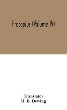 portada Procopius (Volume IV) (en Inglés)