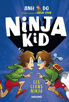 portada Sèrie Ninja kid 5 - els Clons Ninja (en Catalá)