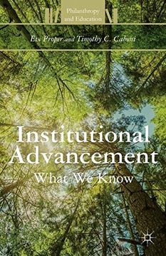 portada Institutional Advancement (Philanthropy and Education)